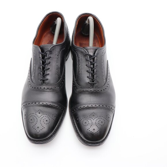 Allen Edmonds Strand Men\'s 11 D Leather Dress Shoes Cap Toe Oxford Black USA main image 11